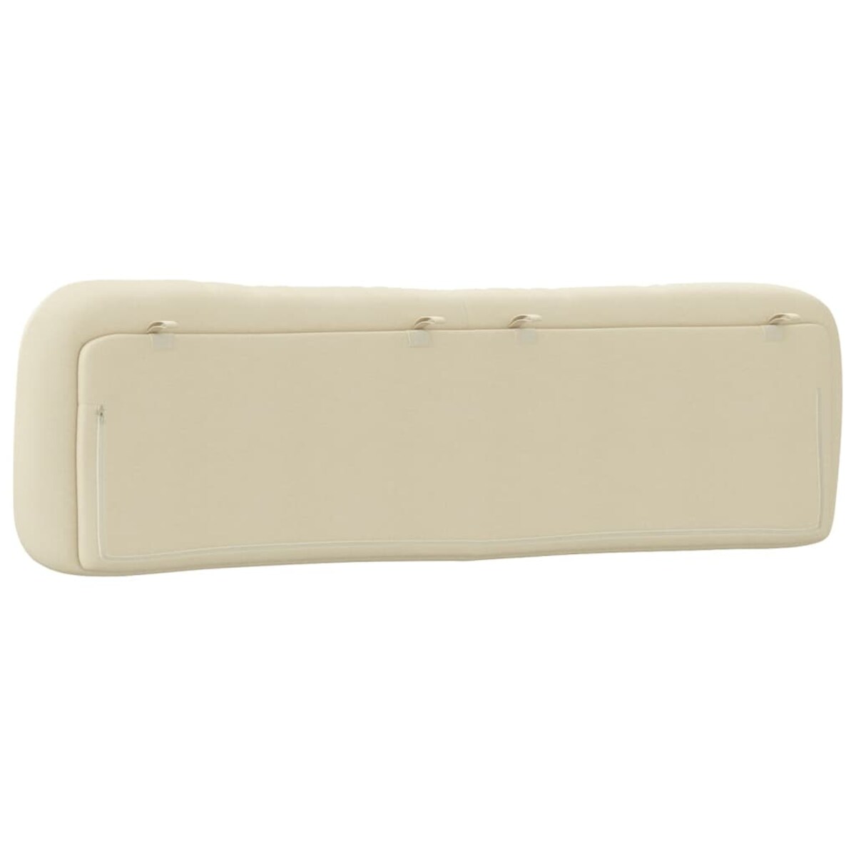 vidaXL Poduszka na wezgłowie, Hvar, kremowa, 180 cm, tkanina