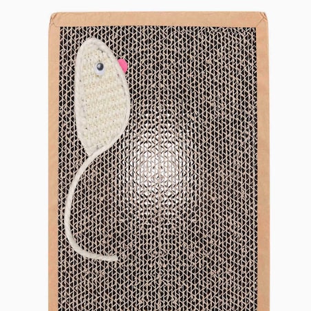 Drapak Kartonowy Dla Kota Tekturowy + Kocimiętka 38x12 cm