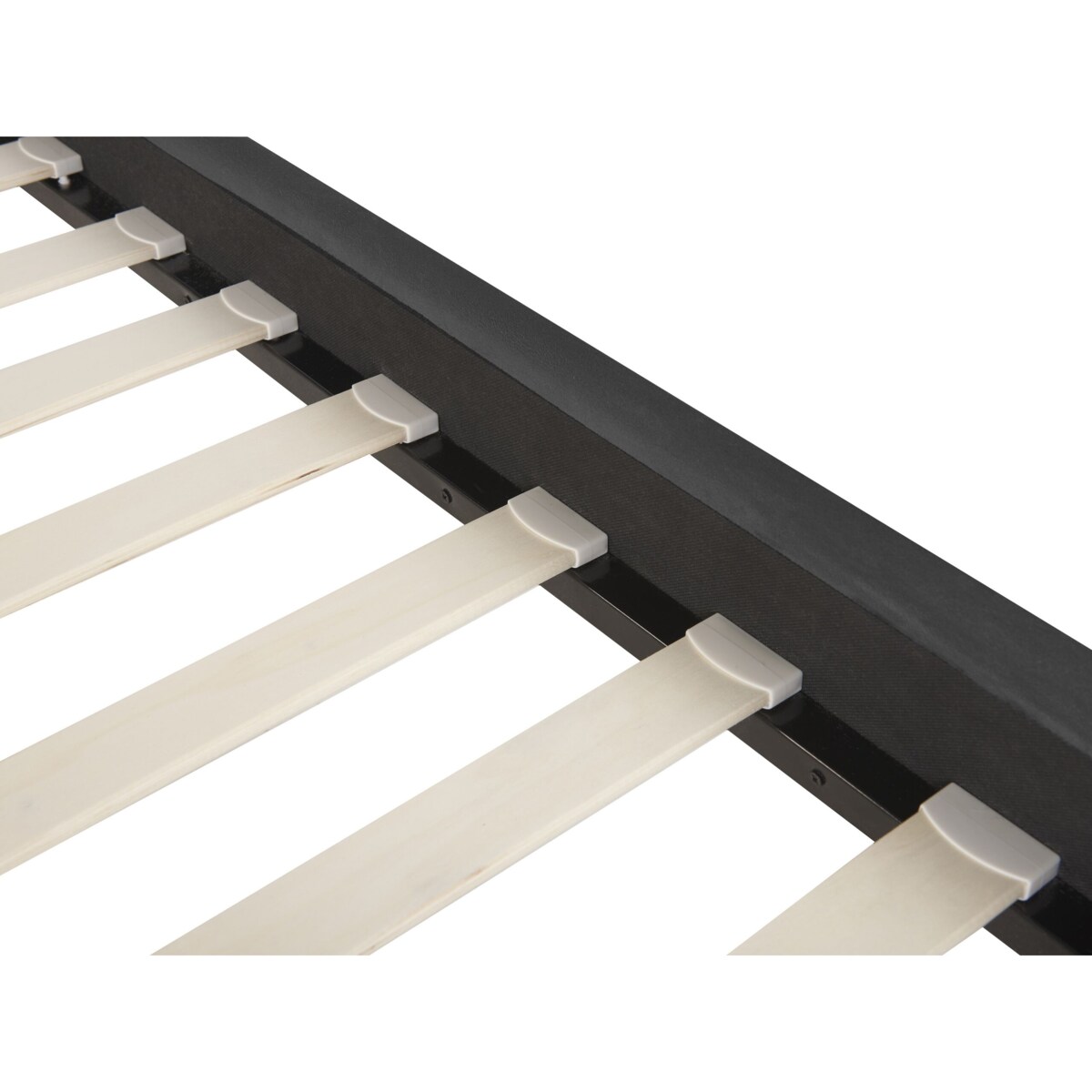 Łóżko welurowe 180 x 200 cm czarne LIMOUX