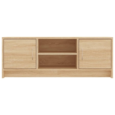 vidaXL Szafka pod telewizor, dąb sonoma, 102x30x37,5 cm