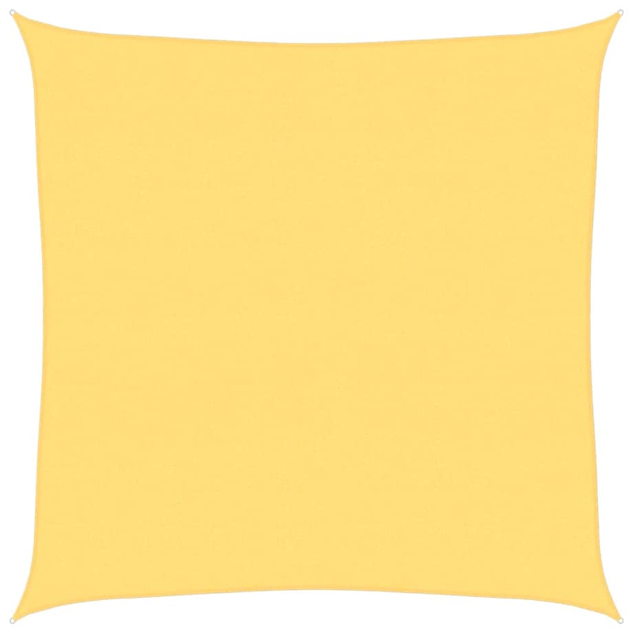 vidaXL Żagiel przeciwsłoneczny, 160 g/m², beżowy, 6x6 m, HDPE