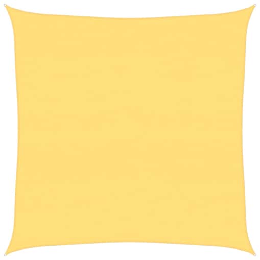 vidaXL Żagiel przeciwsłoneczny, 160 g/m², beżowy, 6x6 m, HDPE