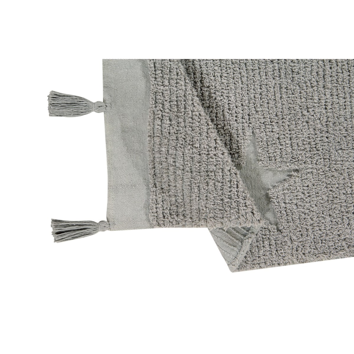 Dywan Bawełniany Hippy Stars Grey 120x175 cm Lorena Canals