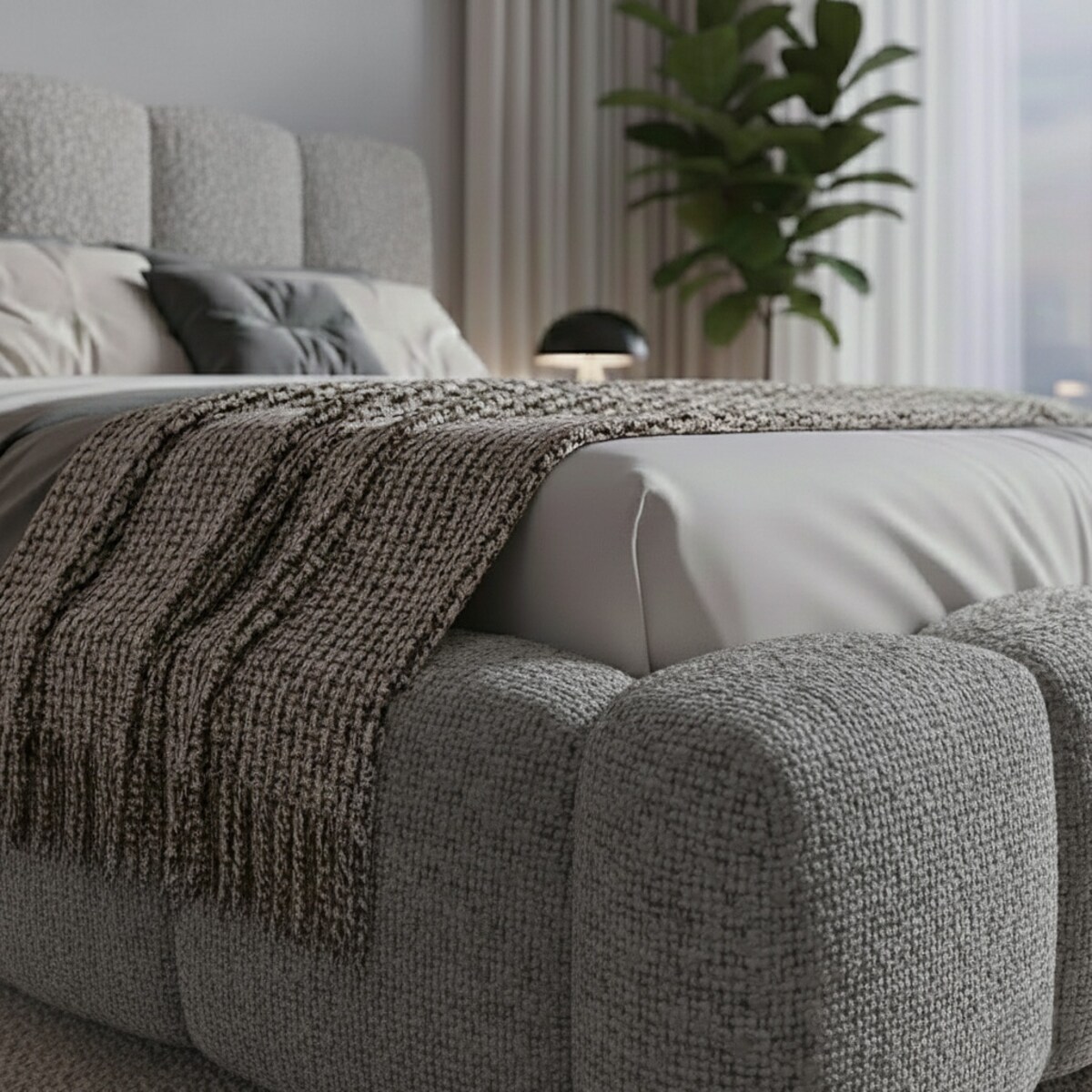 Łóżko Tapicerowane Monarch 160X200 Stelaż Pojemnik Na Pościel Loop 17