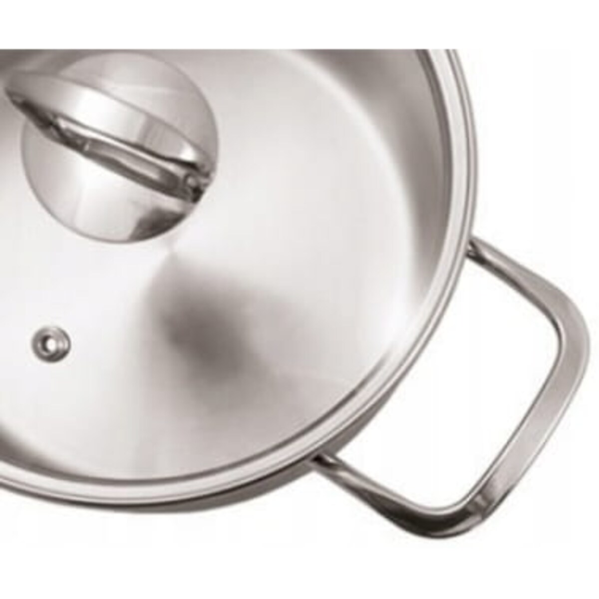 GERLACH TRADYCYJNY GARNEK STALOWY BRAVA 16 + POKRYWA NA INDUKCJĘ GAZ 1,5 L