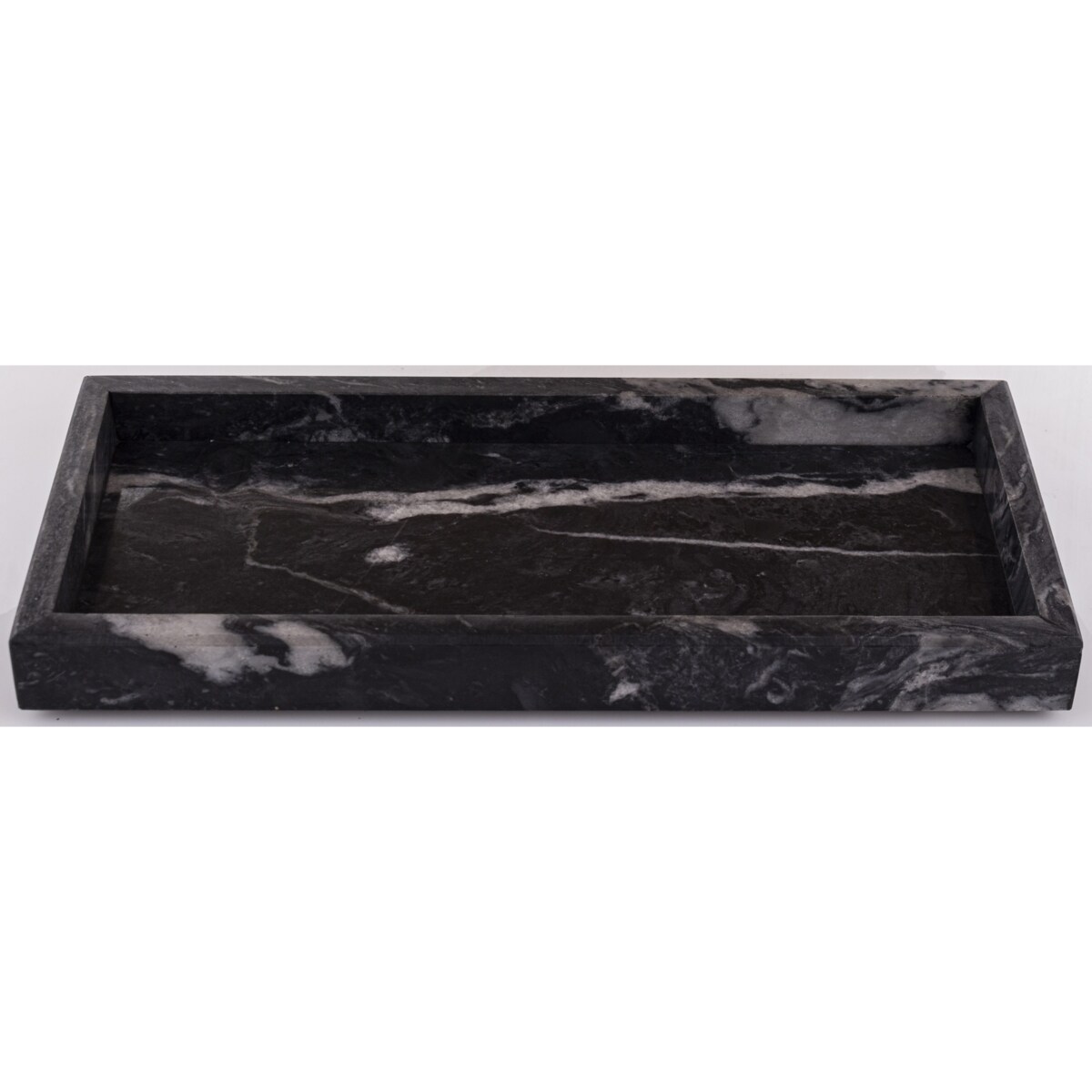 Taca dekoracyjna 30x13x3 cm MARMARILO ciemnoszara small