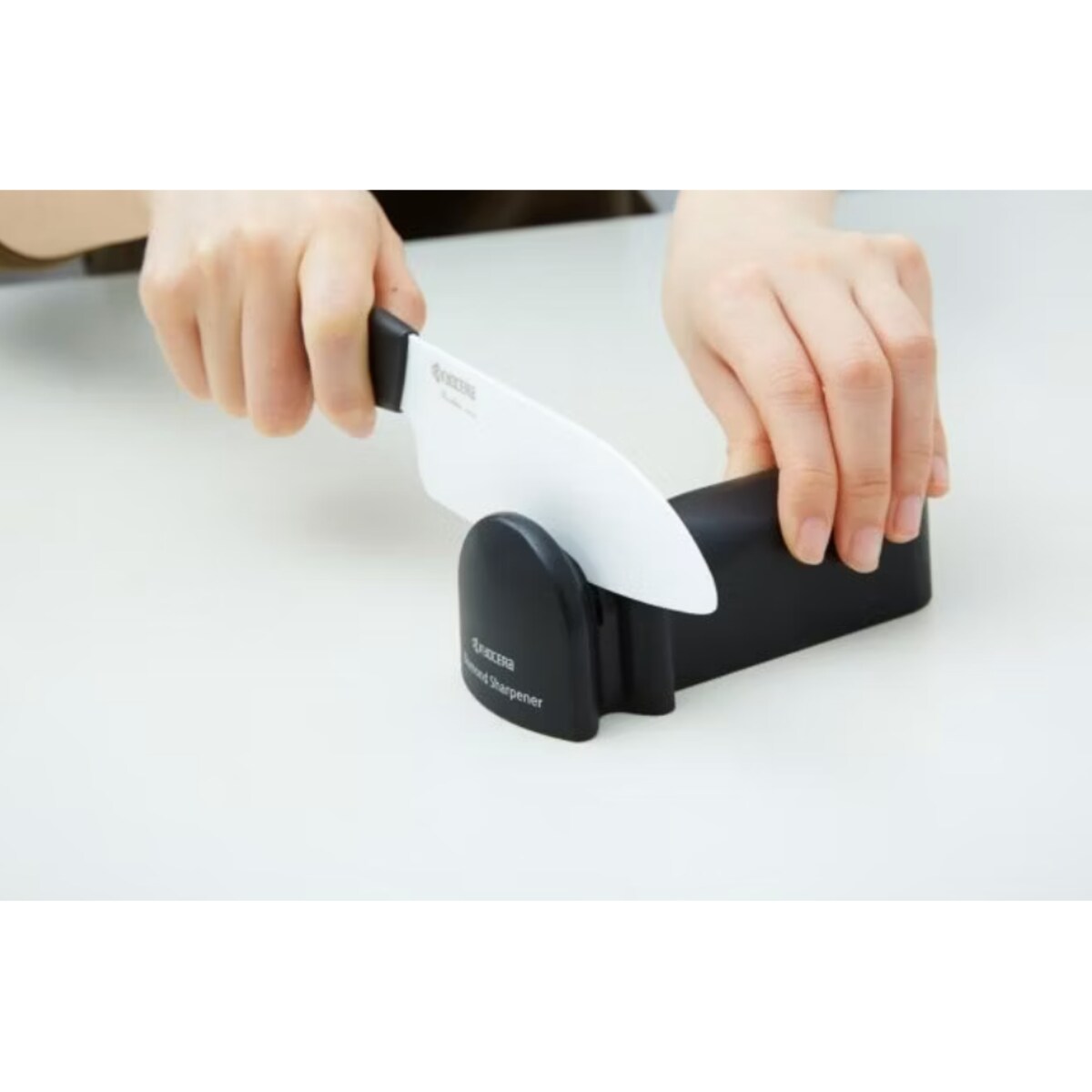 Diamentowa ręczna ostrzarka do noży, 13.5 x 5 x 5 cm, Kyocera