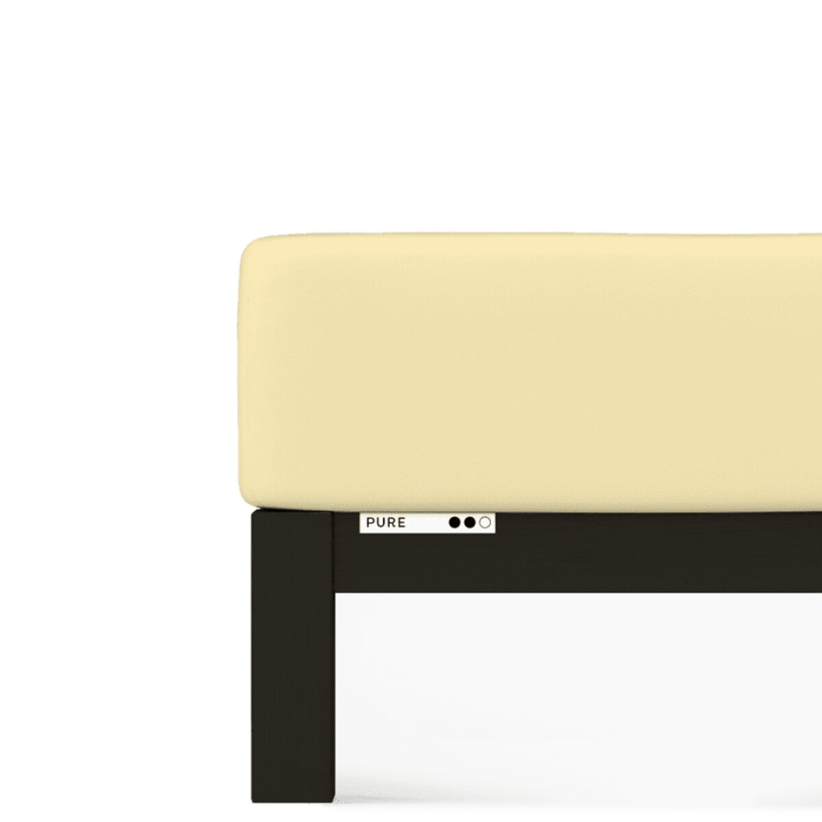 Prześcieradło Schlafgut Pure Baby Uniwersalny Yellow Mid 164