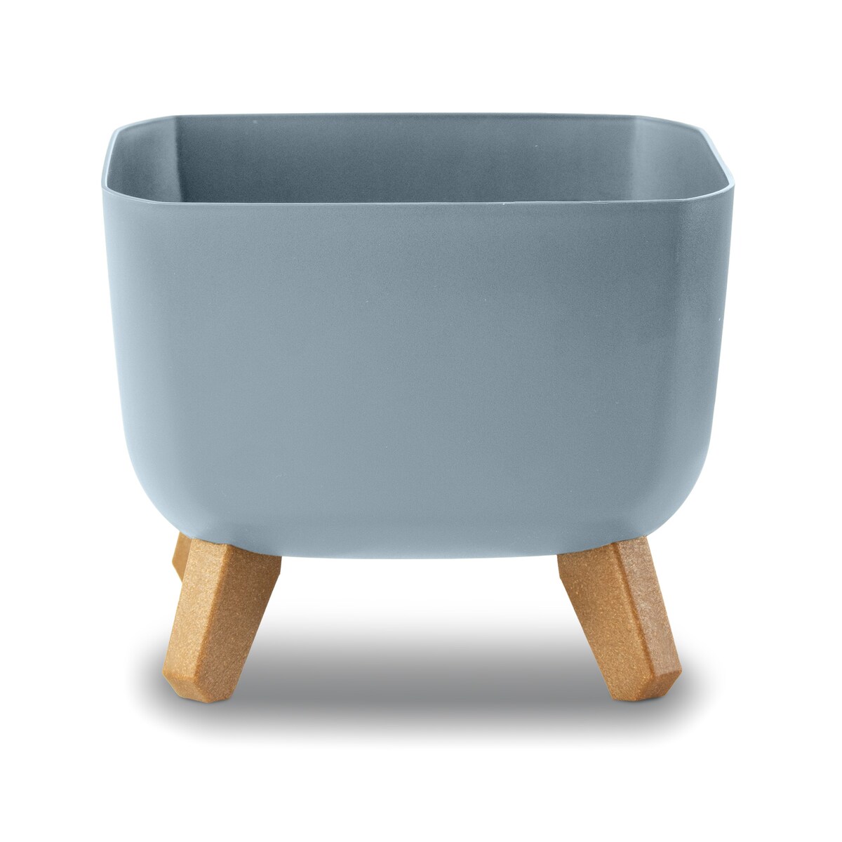 Donica Na Cmentarz Doniczka Na Nóżkach Na Wszystkich Świętych Szara 24 Cm