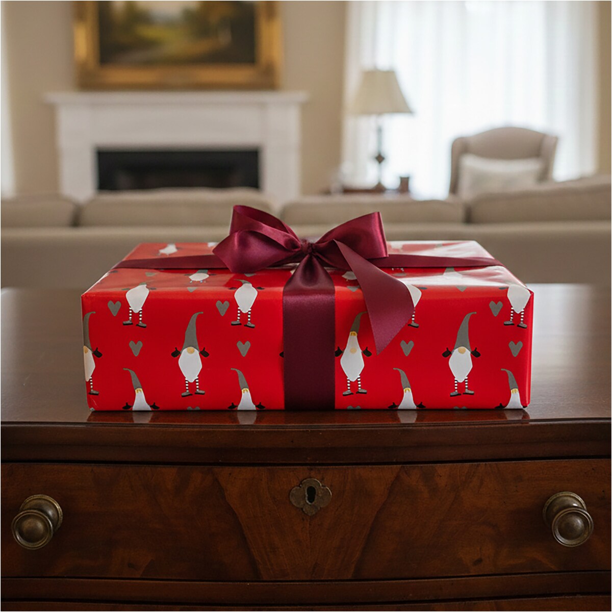 Papier do pakowania prezentów 20 METRÓW MEGAROLKA Świąteczny Do Paczek Szwedzka Jakość