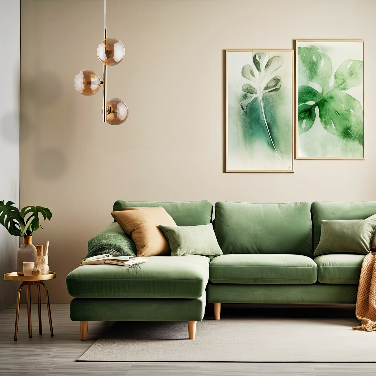 Lampa wisząca TK Lighting ESTERA GOLD 4838 złoto-bursztynowa 3xG9 regulowana wysokość do salonu i jadalni