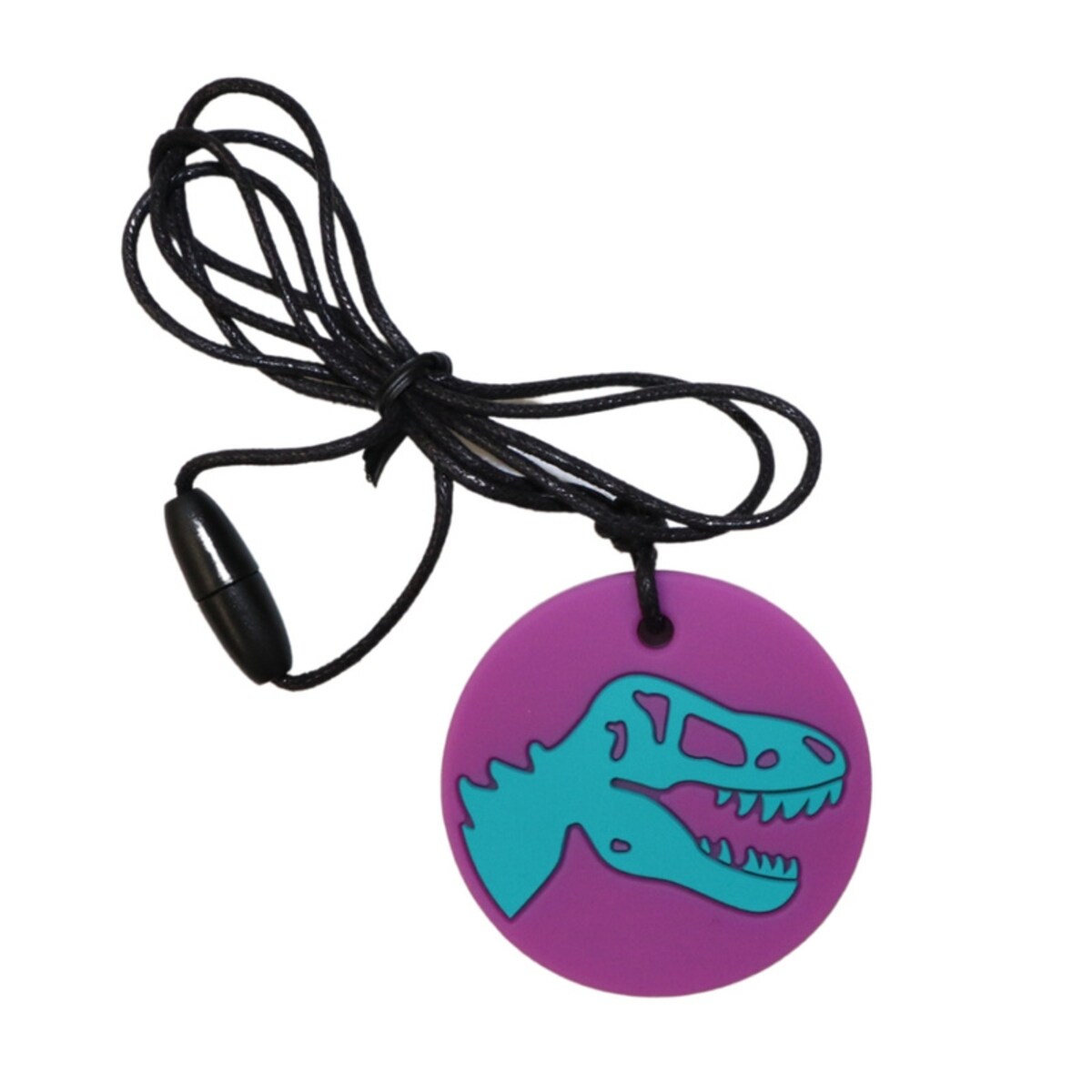 Wisiorek antystresowy Dinozaur fioletowy Jellystone Designs