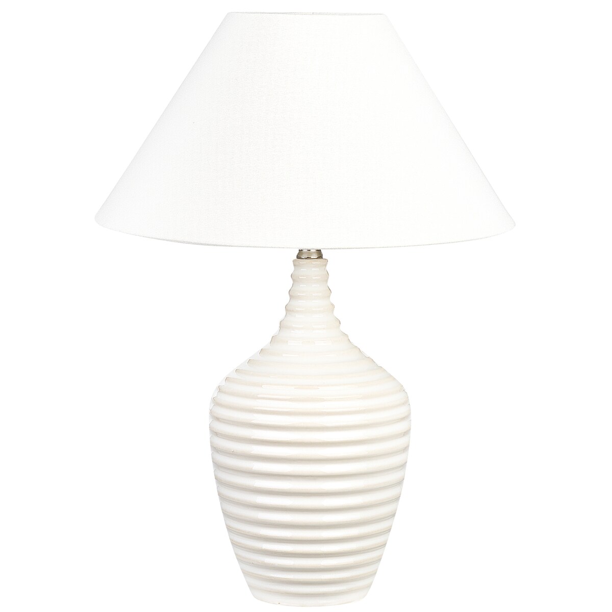 Lampa stołowa CELESTE Ceramika Beżowy
