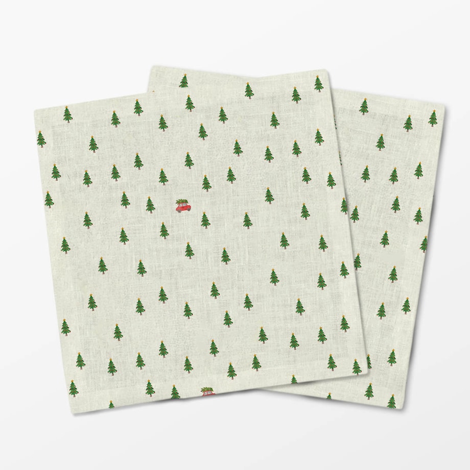 Serwetki świąteczne - Minimalistyczny las (2 szt.)