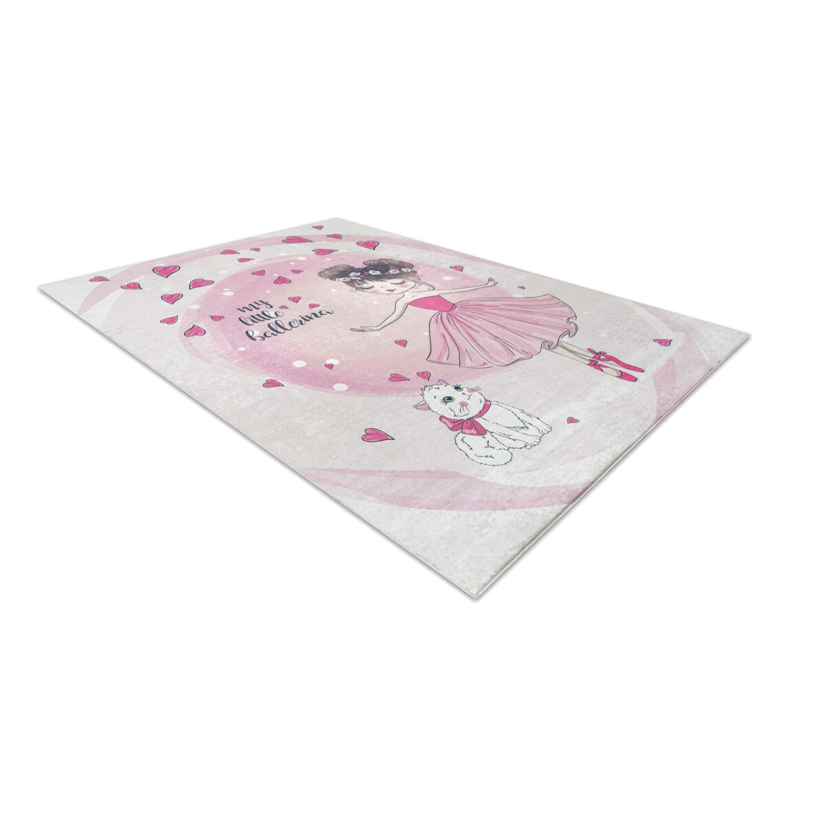 Dywan do prania BAMBINO 2161 Balerina, kotek 140x200 cm