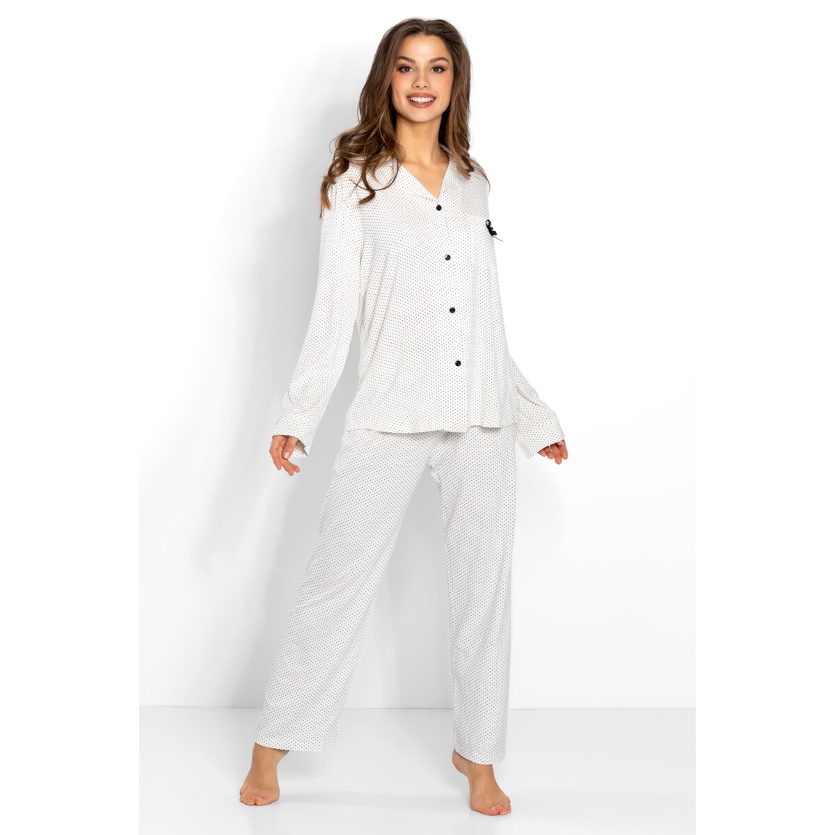 Piżama Beatrice Ecru, L