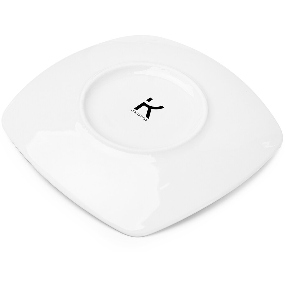 Konsimo CARLINA Filiżanka do kawy ze spodkiem 12 szt.