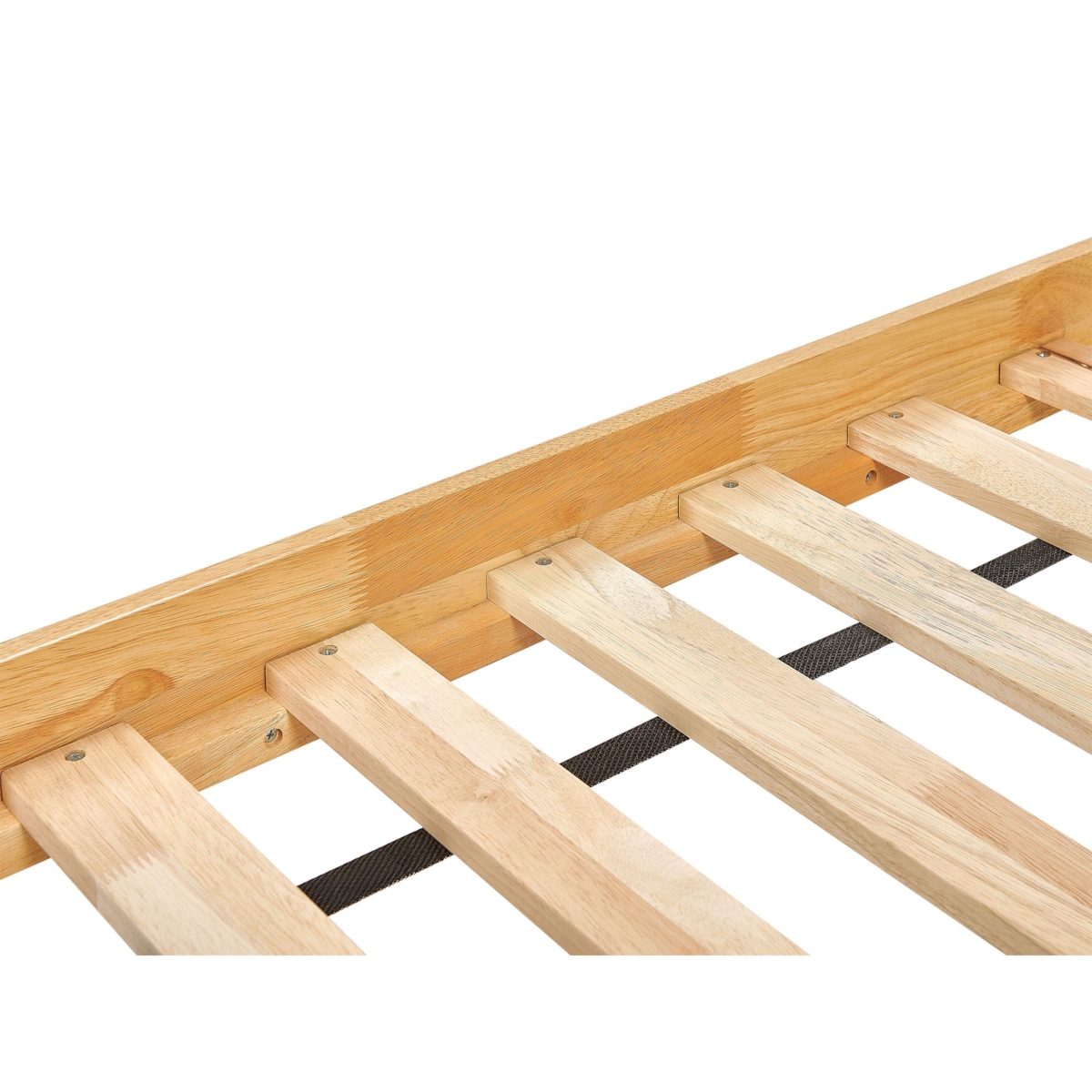 Łóżko piętrowe drewniane 90 x 200 cm jasne LAZER