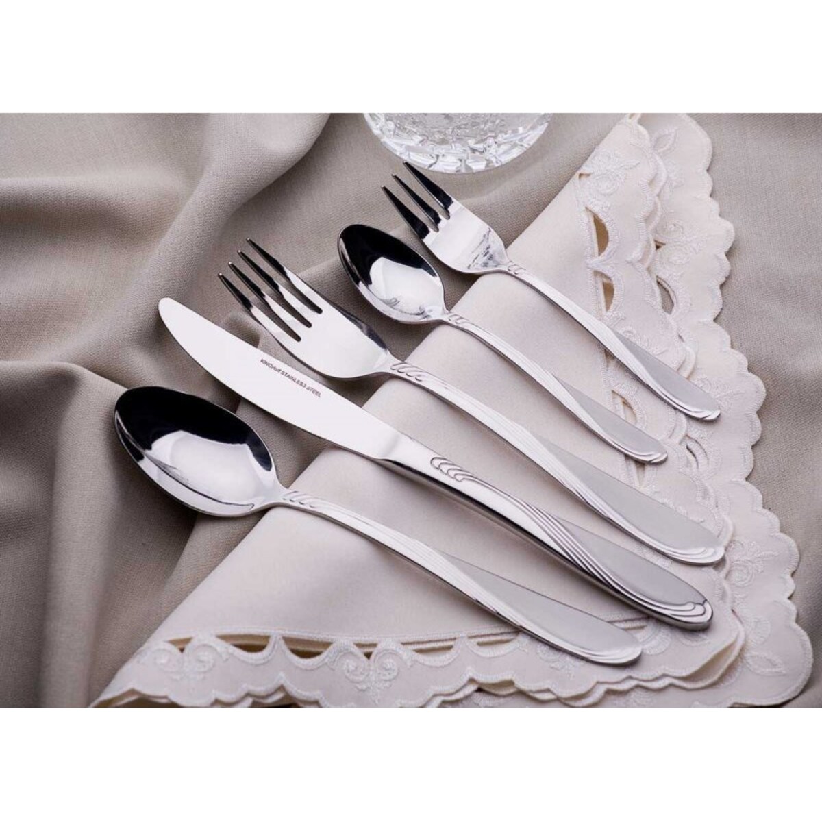 Kinghoff Sztućce 72Ele. Satyna Kh-3554