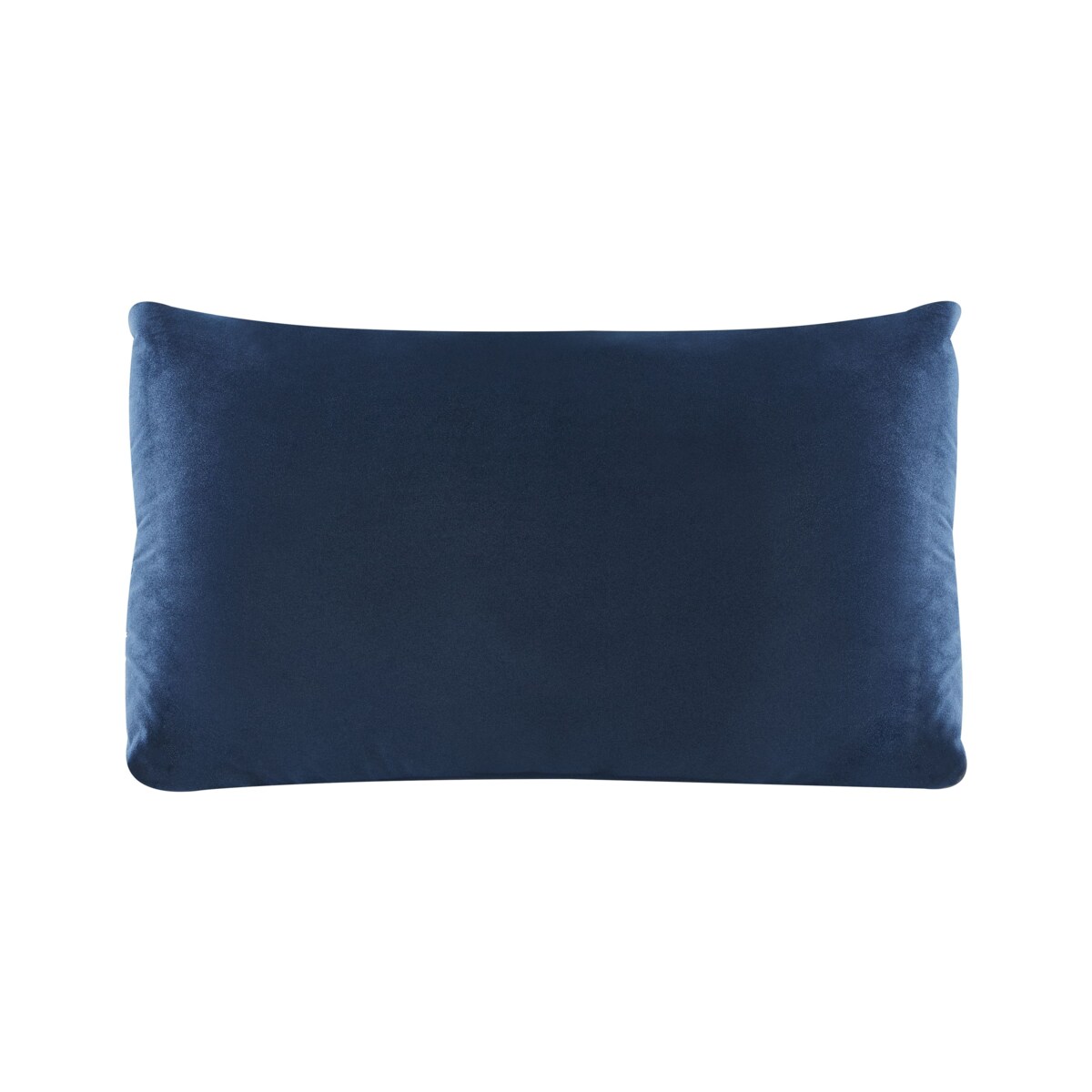 Fotel LUVOS Welur Ciemnoniebieski