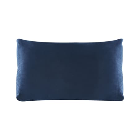 Fotel LUVOS Welur Ciemnoniebieski