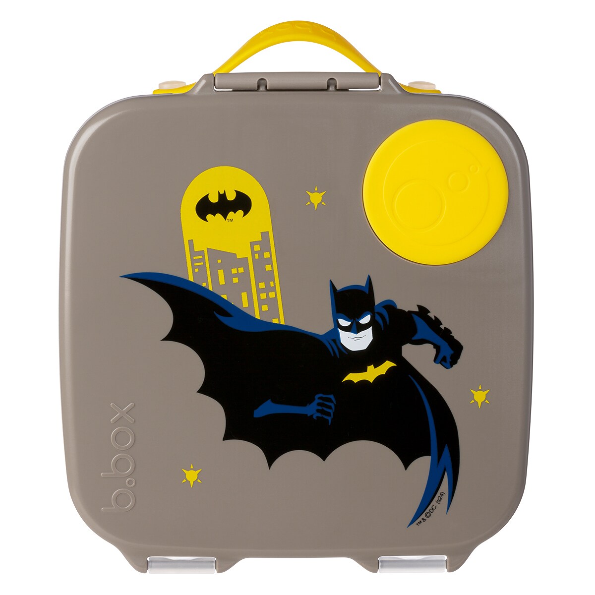 Batman Lunchbox dla dzieci i dorosłych - śniadaniówka z przegródkami i wkładem chłodzącym b.box