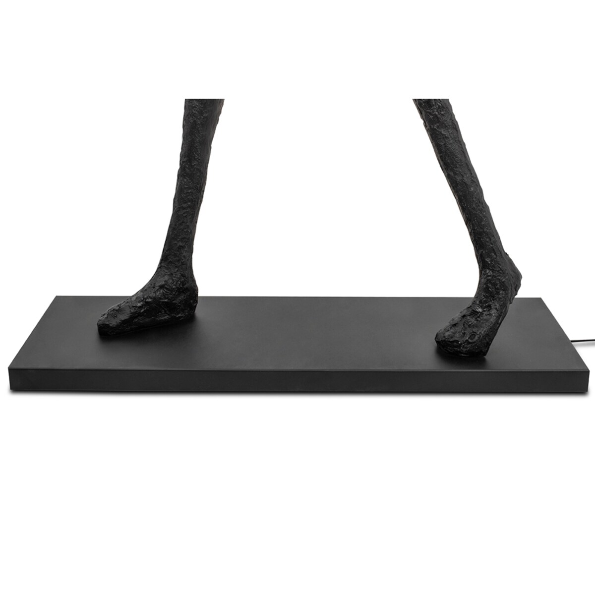 Nowoczesna lampa podłogowa Human LED 80W 3000K czarna