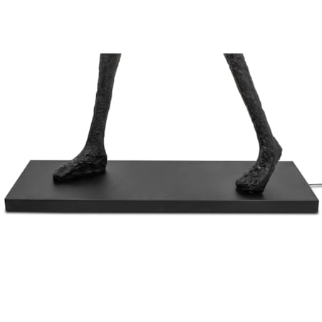 Nowoczesna lampa podłogowa Human LED 80W 3000K czarna