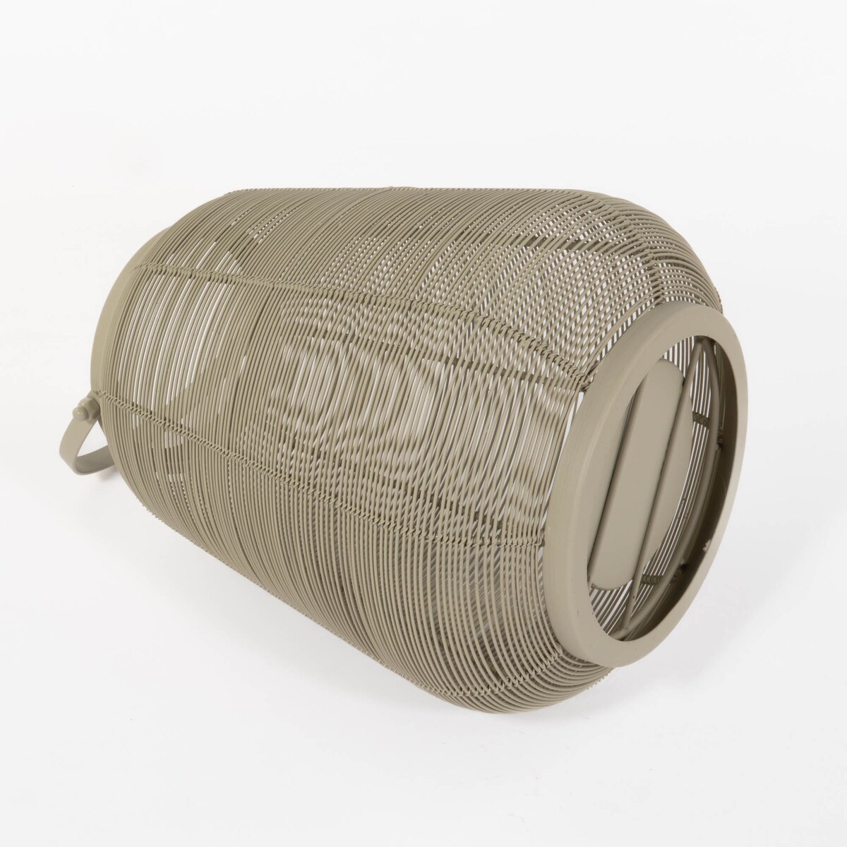 Metalowy lampion na świeczkę, 23 x 28 cm