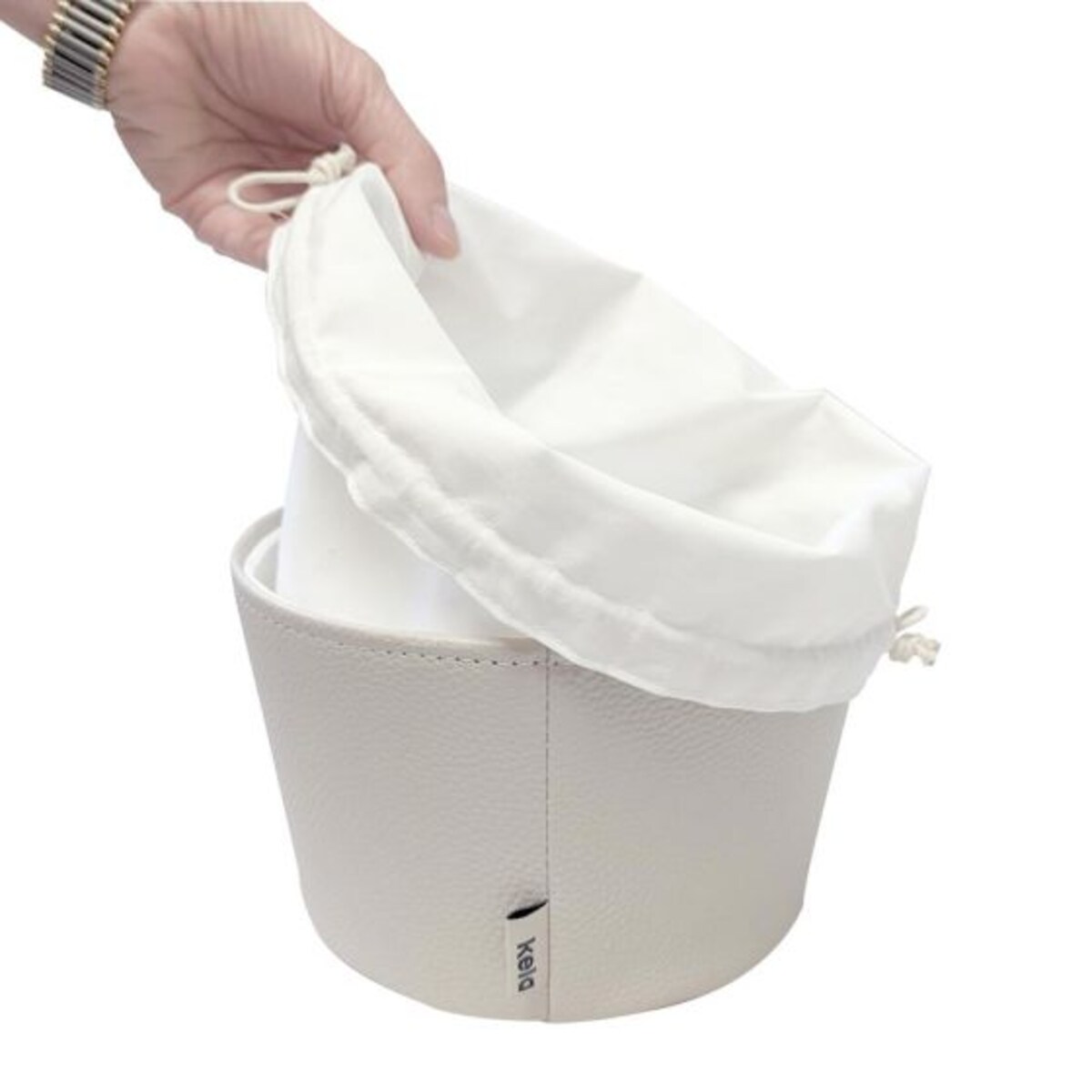 Koszyk na pieczywo S (jasnoszary) Grana Kela