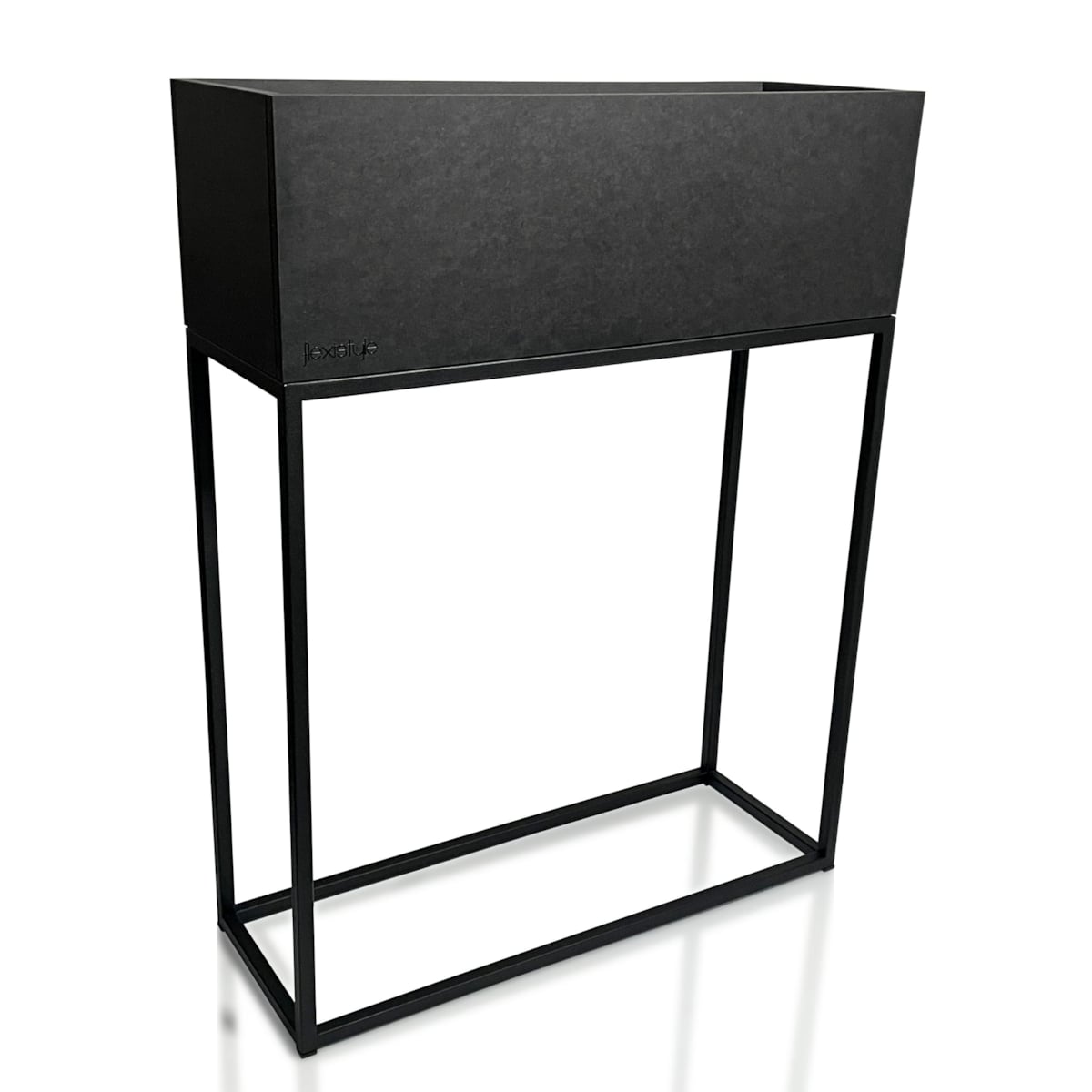 Kwietnik loftowy FIORINO metalowy 62x22x80 cm