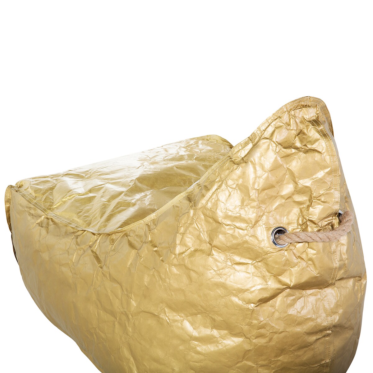 Pokrowiec na fotel worek DROP 63 cm 75 cm Złoty