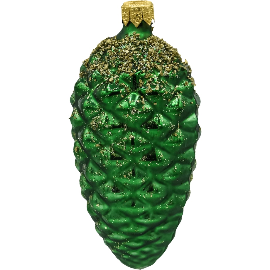 Bombka choinkowa: Szyszka zielona: duża