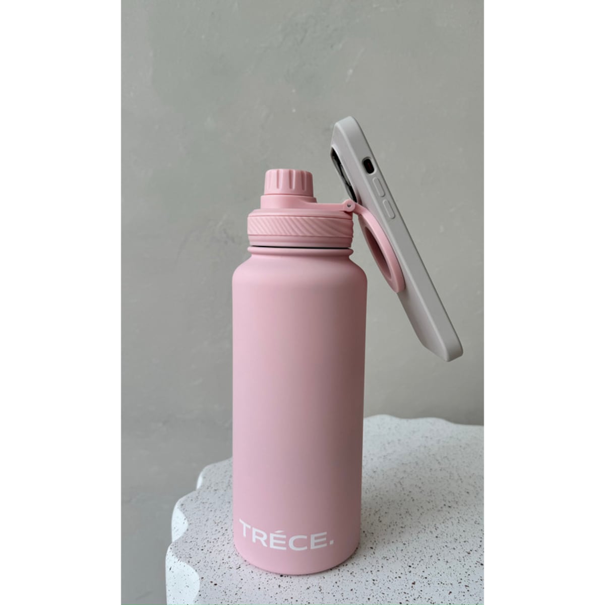 Butelka termiczna z MagSafe: różowa