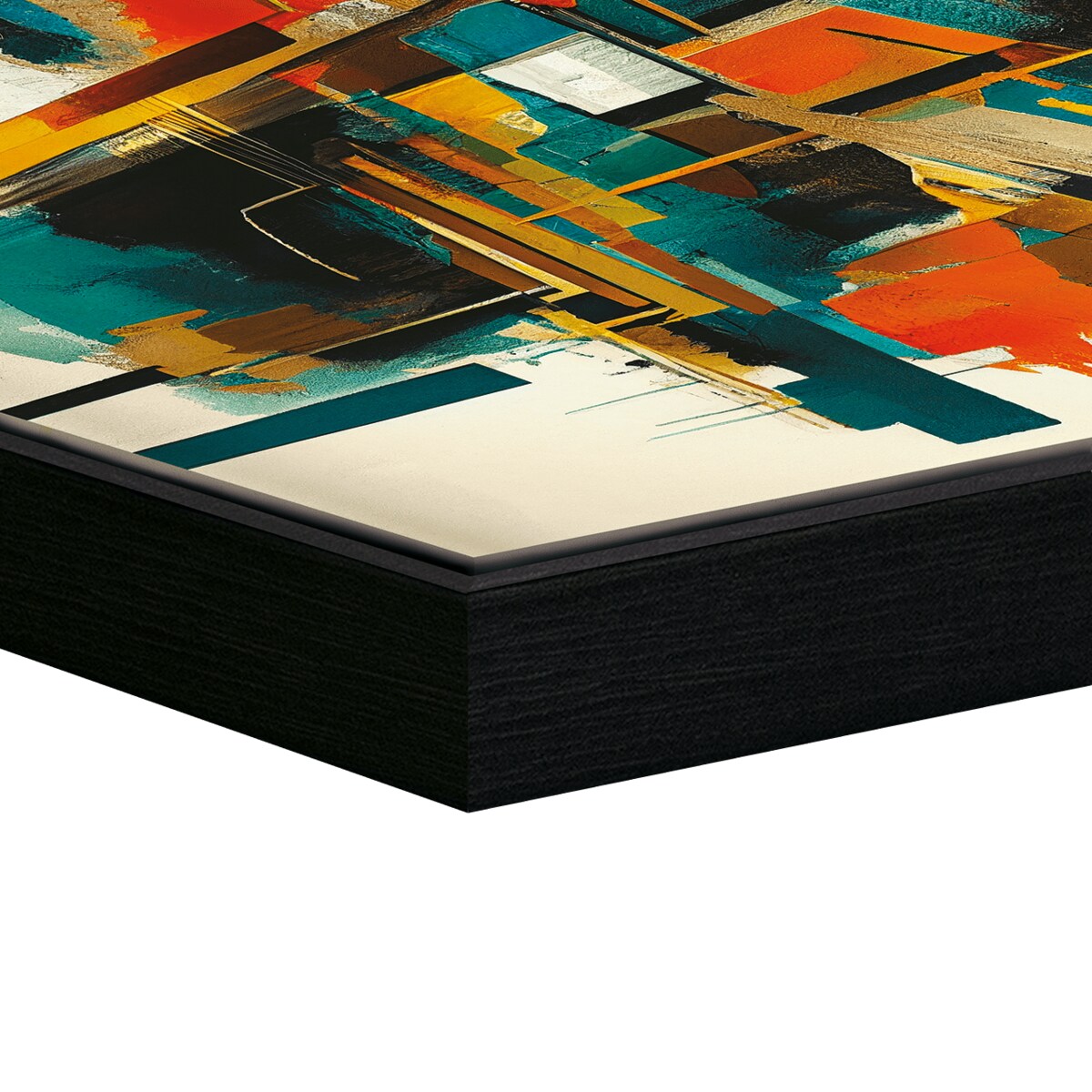 Obraz w ramie abstrakcja 69x99 cm