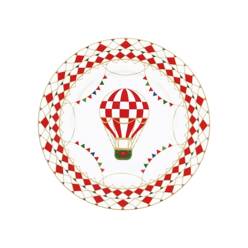 ROSE&TULIPANI XMAS CAROUSEL Talerz do sałatek 21 cm