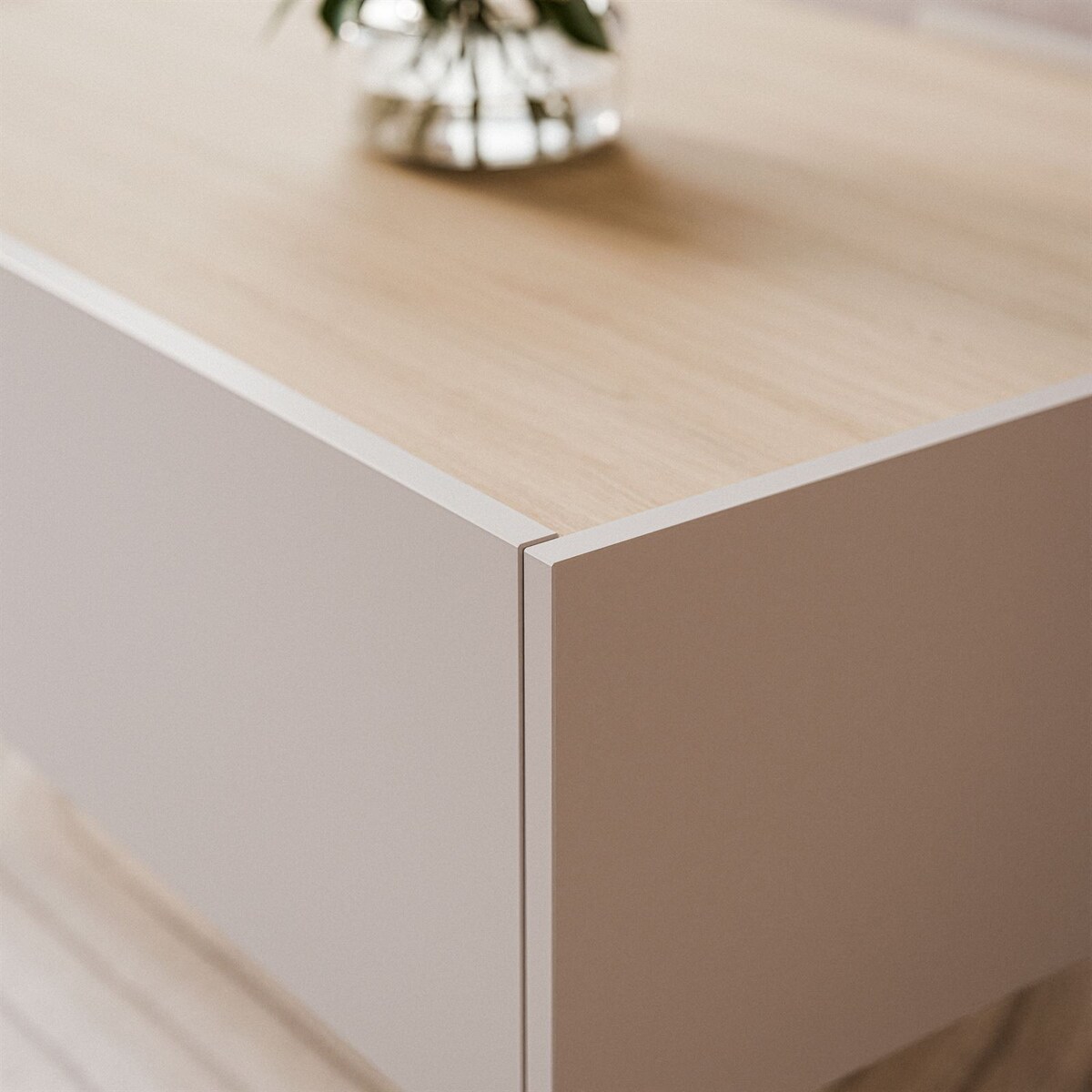 Ława ESSENCE L97 z szufladą kaszmir dąb linea