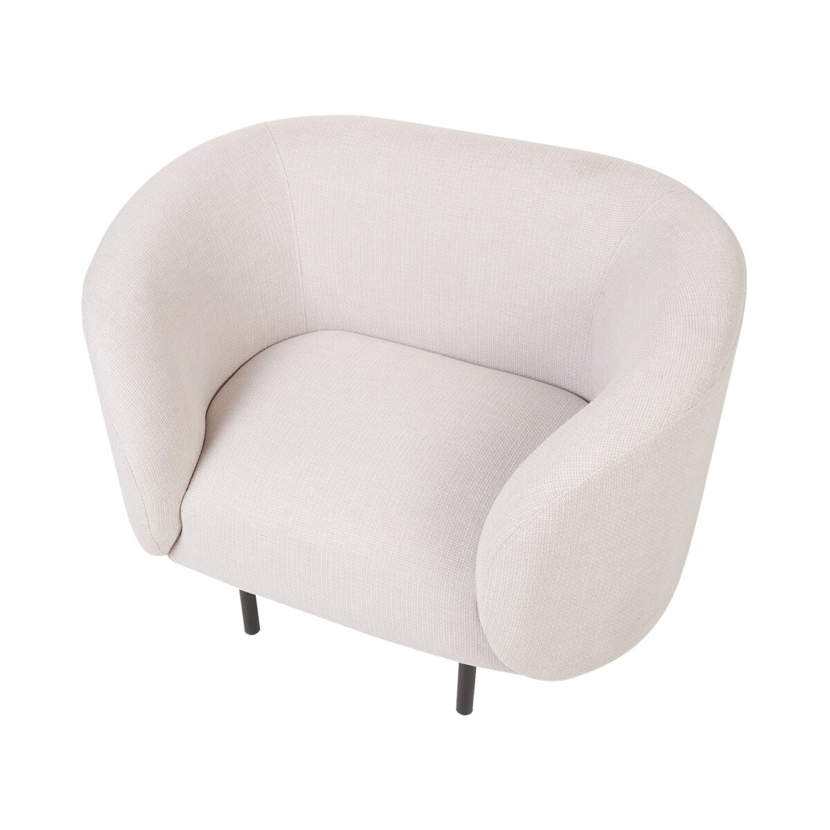 Komplet wypoczynkowy dla 3 osób LOEN Jasnobeżowy