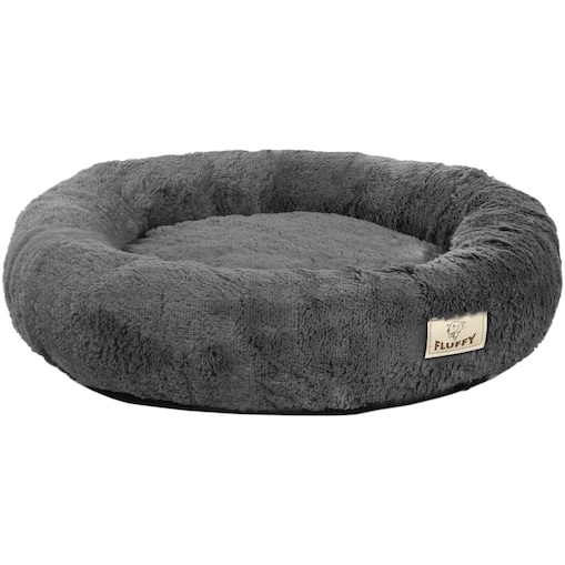 Legowiska Dla Psa Shaggy 60 Cm Rozbieralne Antypoślizgowe Ciemnoszare