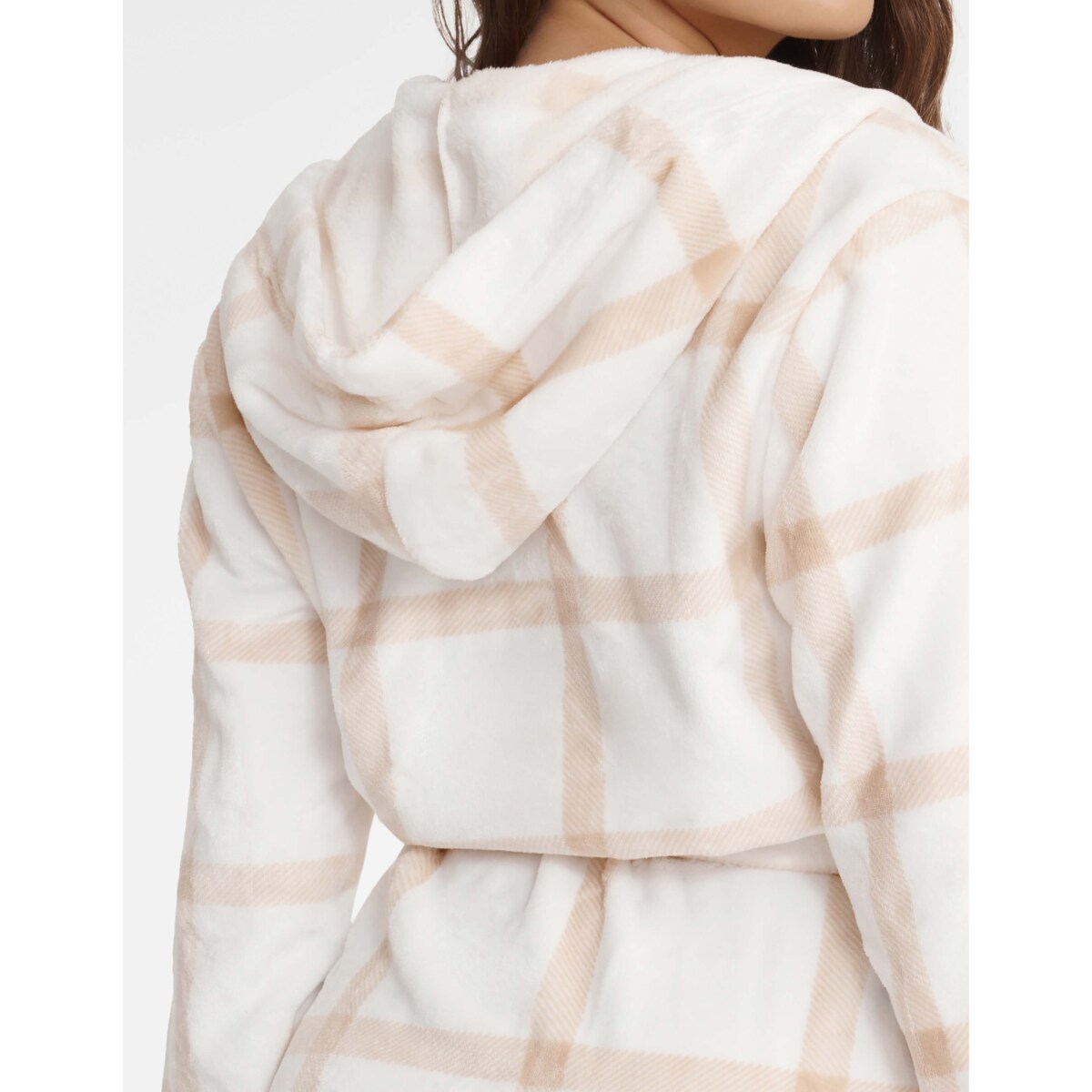 Szlafrok Great 41061-01X Kremowy Kremowy, XXL