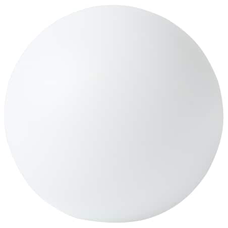 Zestaw 3 kul ogrodowych solarnych LED LOBAINA Z pilotem Biały
