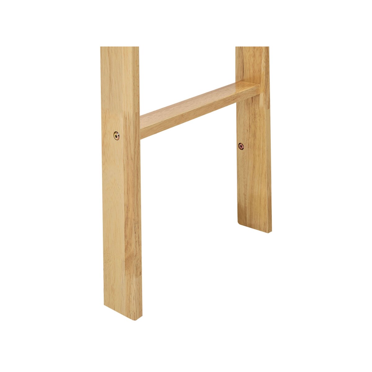 Łóżko dziecięce na antresoli drewniane 90 x 200 cm jasne PEIPIN