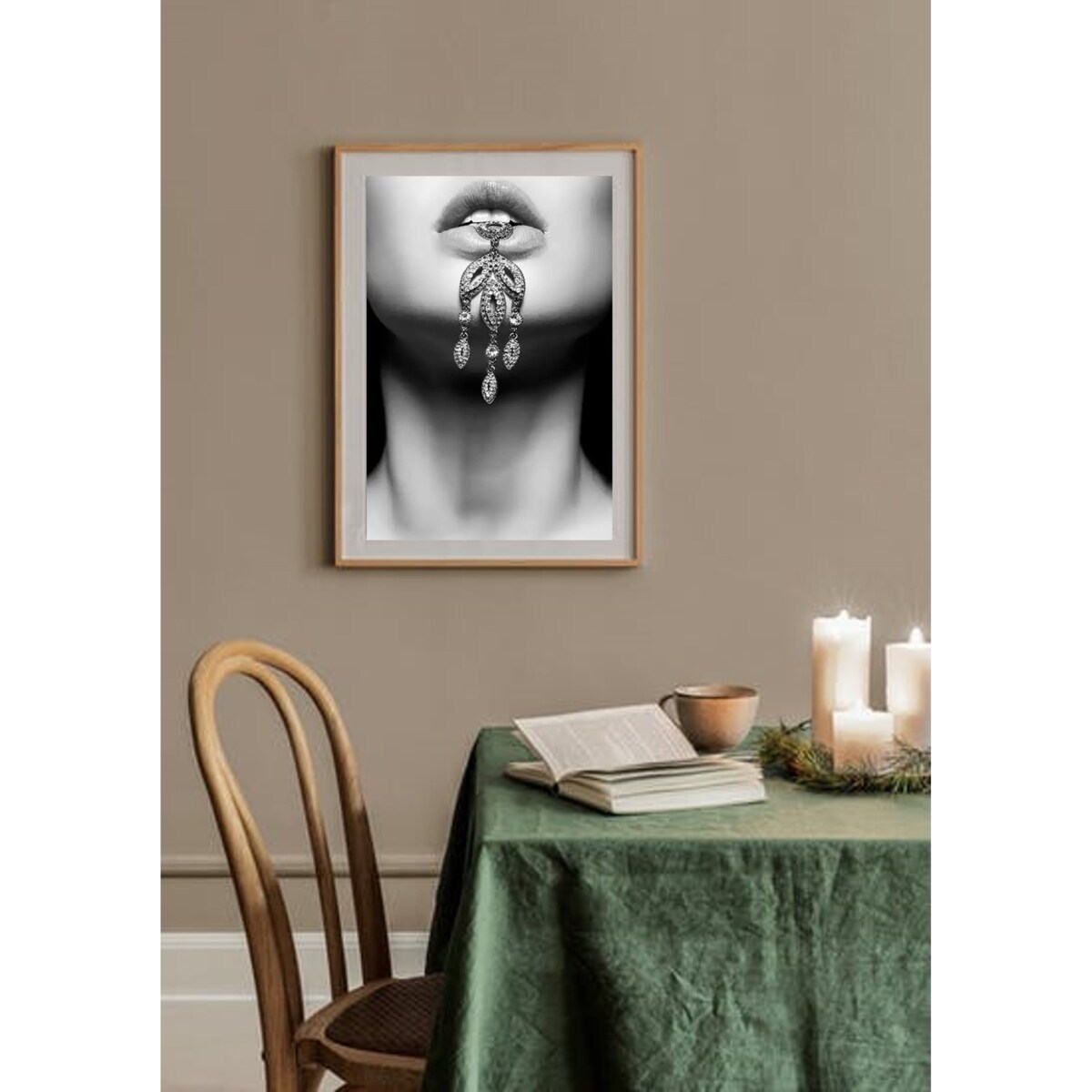 Poster Story, Plakat, Obraz - Kobieta z Balonami, wymiary 42 x 60 cm