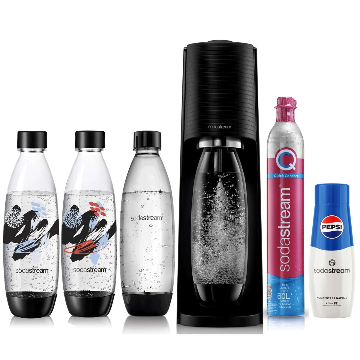 Saturator do wody SodaStream Terra + butelki