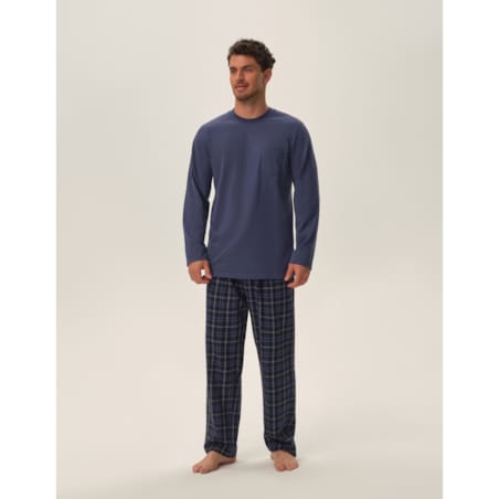 Piżama Herb 41913-95X Ciemnoniebieska Ciemnoniebieski, XXL