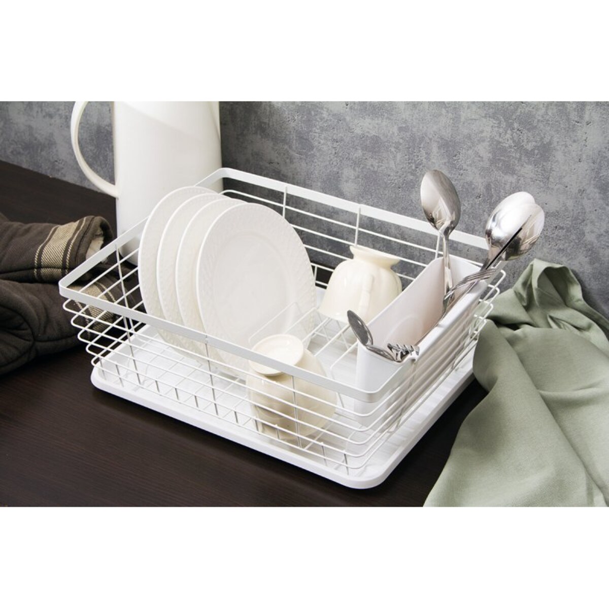 Suszarka Do Naczyń Z Ociekaczem I Tacą 1495