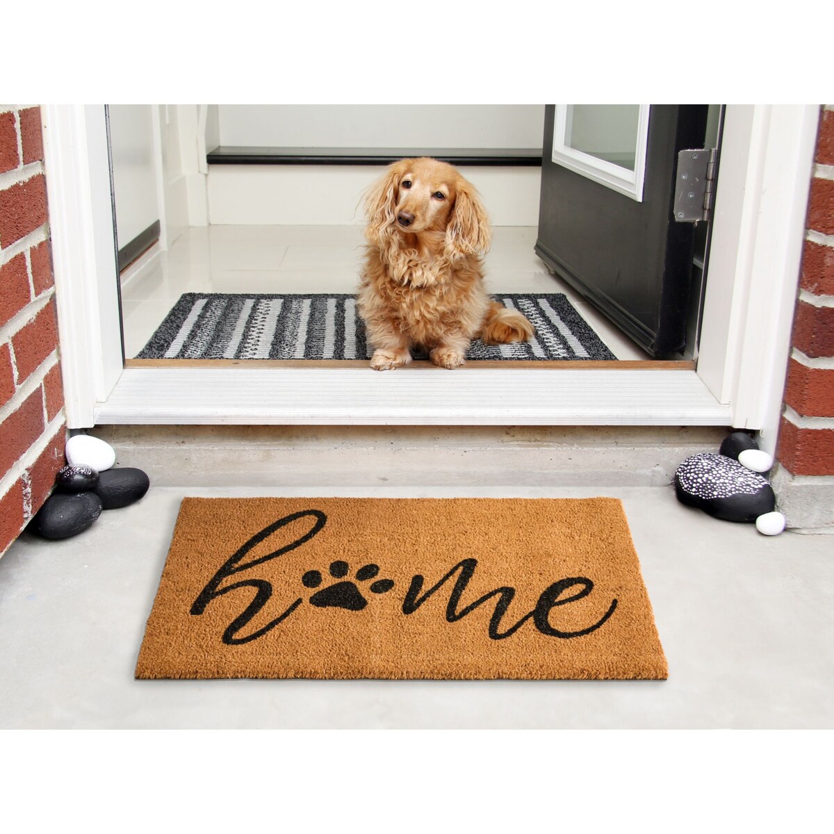 Wycieraczka BALANAN Naturalny 60 x 90 cm Włókno kokosowe