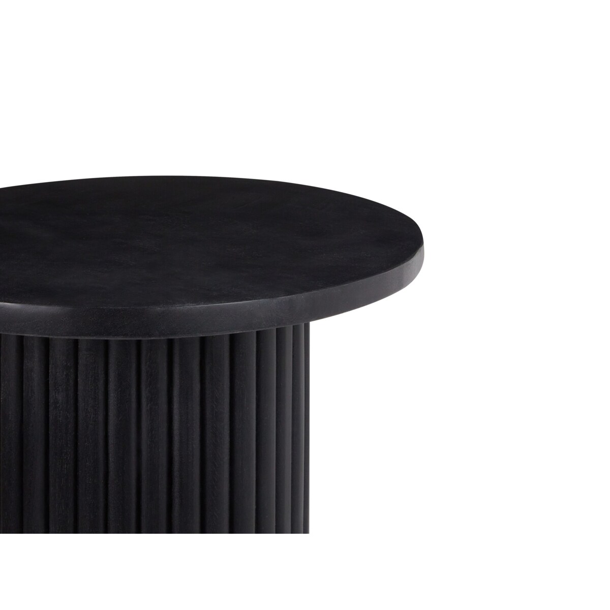 Stolik kawowy Drewno mango Czarny LEMONT