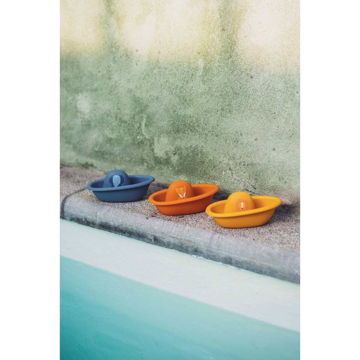 Zabawki do kąpieli łódki 3 sztuki