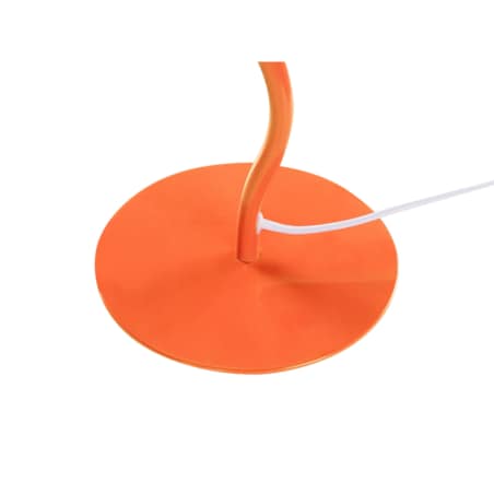 Lampa stołowa metalowa pomarańczowa ALWERO